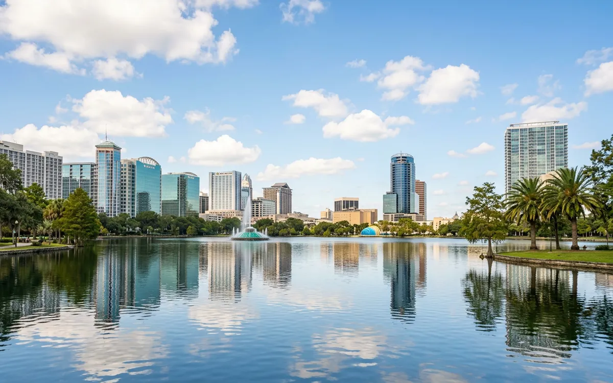 Imagem ilustrativa de Orlando, gerada por IA