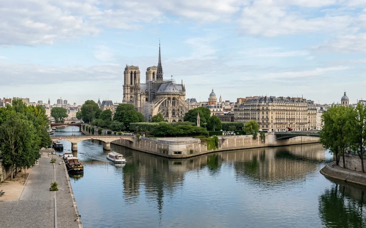 Imagem ilustrativa de Paris, gerada por IA