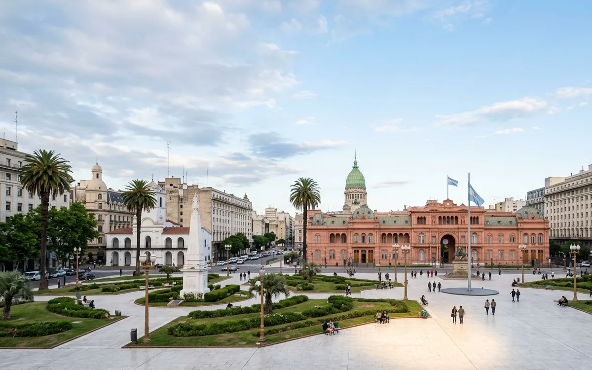 Imagem ilustrativa de Buenos Aires, gerada por IA