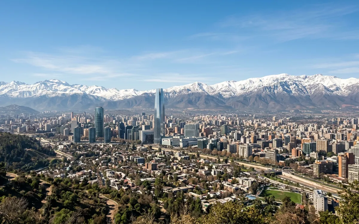 Imagem ilustrativa de Santiago, gerada por IA